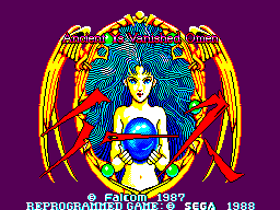 Ancient Ys Vanished Omen (Japan) Title Screen
